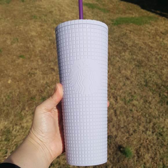 New! 2021 Starbucks Lilac Disco Tumbler - Picture 3 of 4